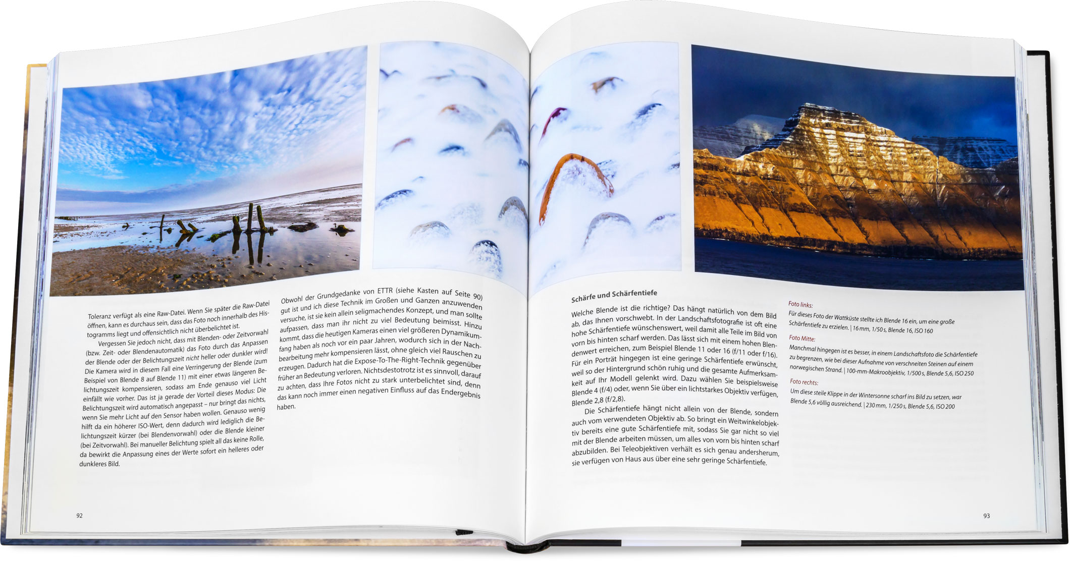 Blick ins Buch: Praxisbuch Meer & Küste fotografieren