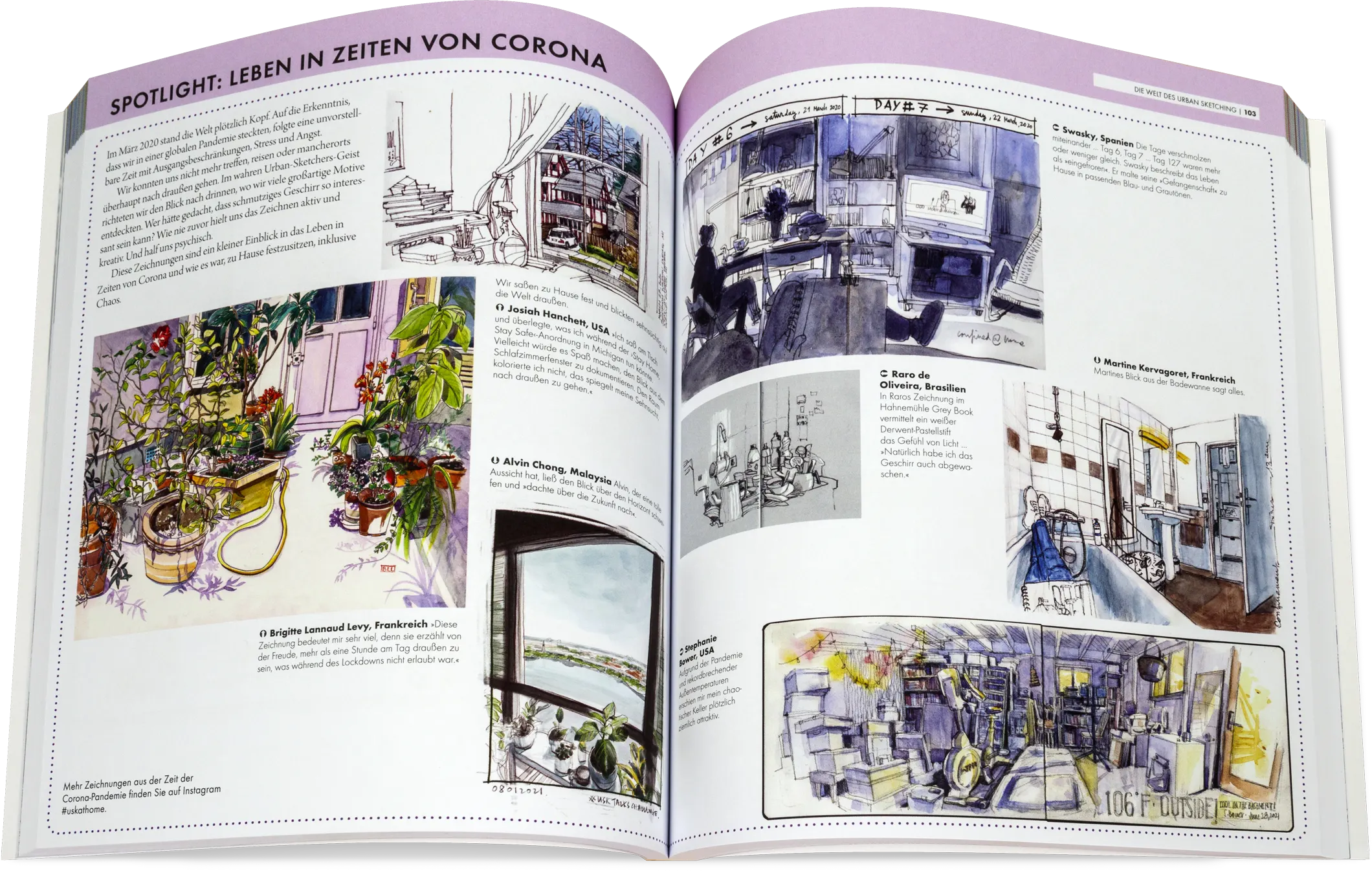 Blick ins Buch: Die Welt des Urban Sketching