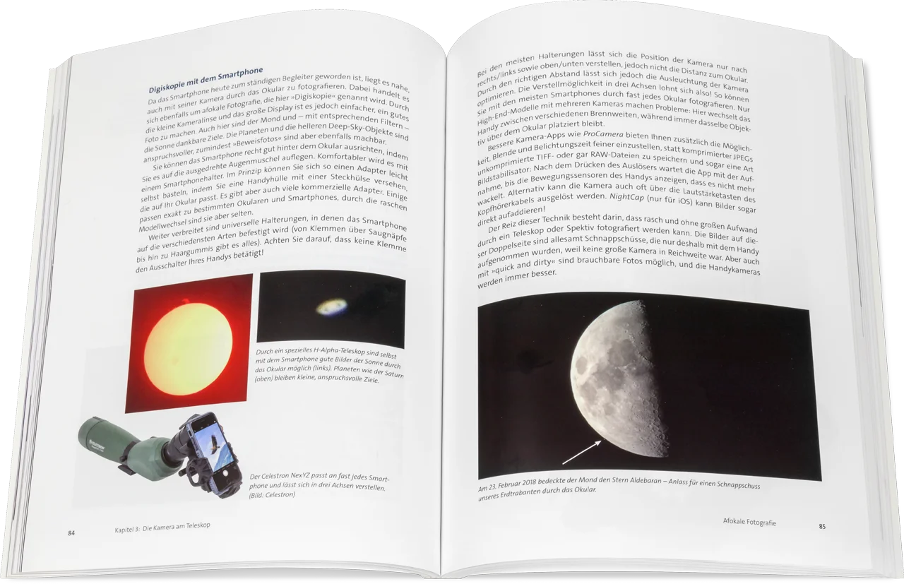 Blick ins Buch: Astrofotografie für Einsteiger