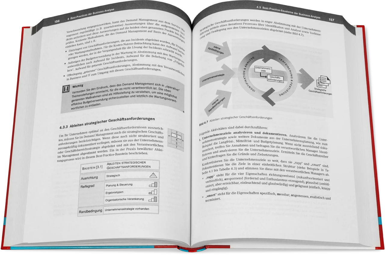 Blick ins Buch: Business Analyse - einfach und effektiv