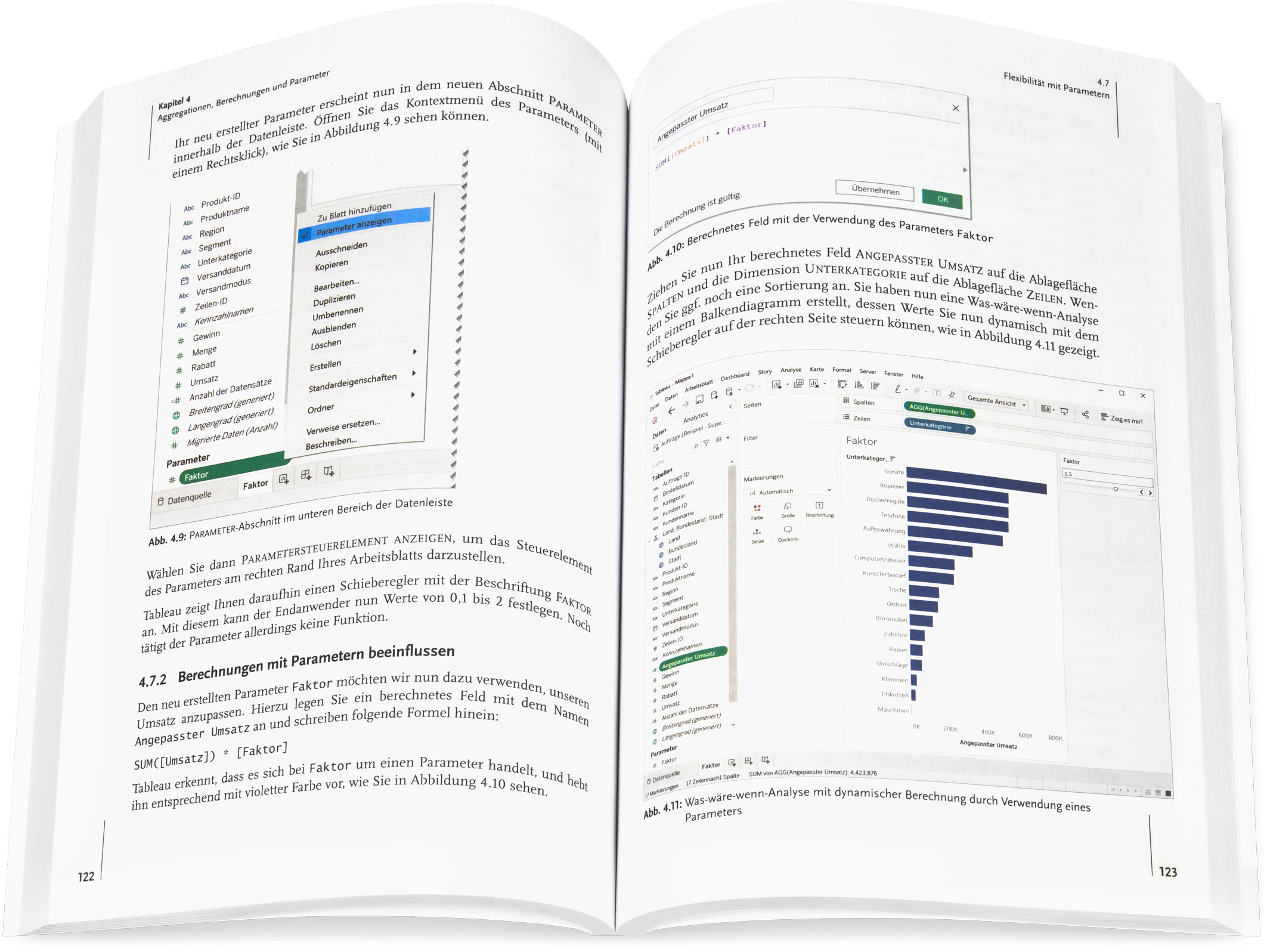Blick ins Buch: Datenvisualisierung mit Tableau