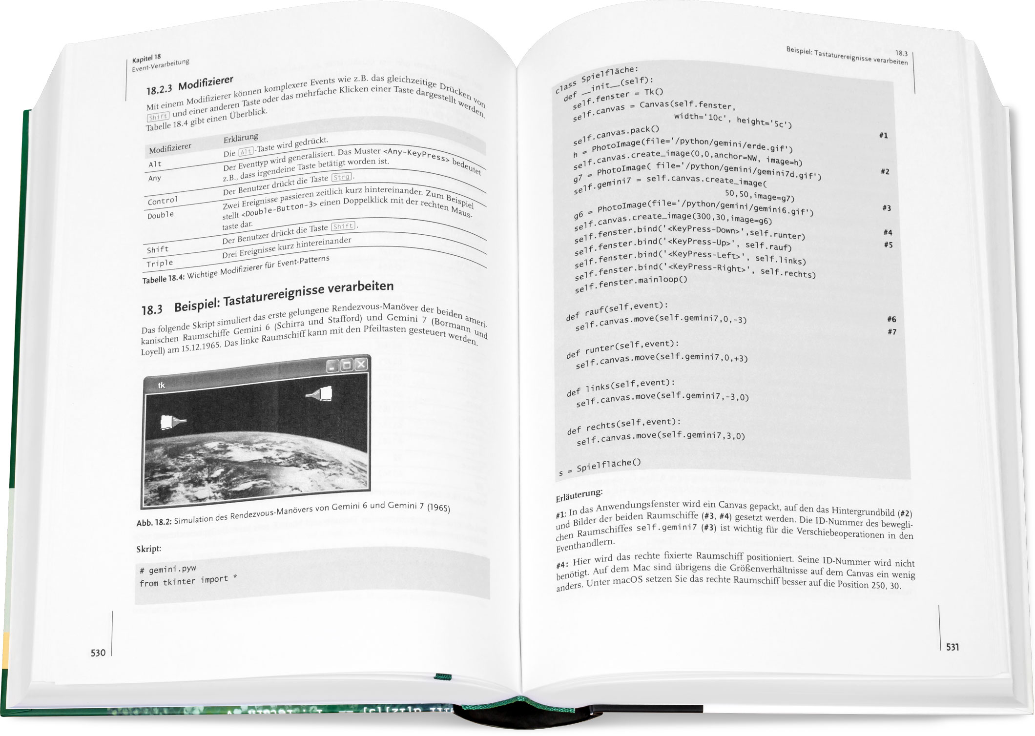 Blick ins Buch: Python 3 - Lernen und professionell anwenden