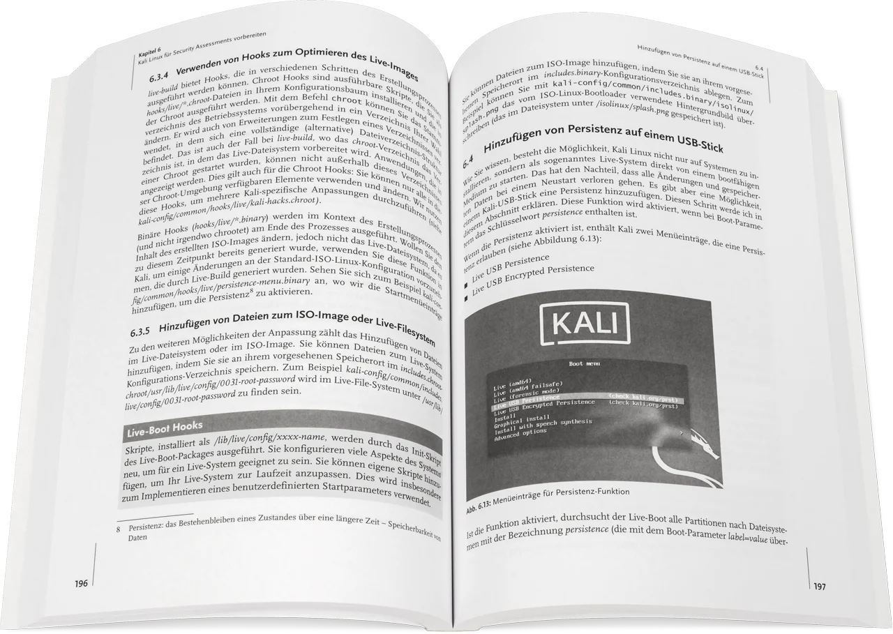 Blick ins Buch: Einstieg in Kali Linux