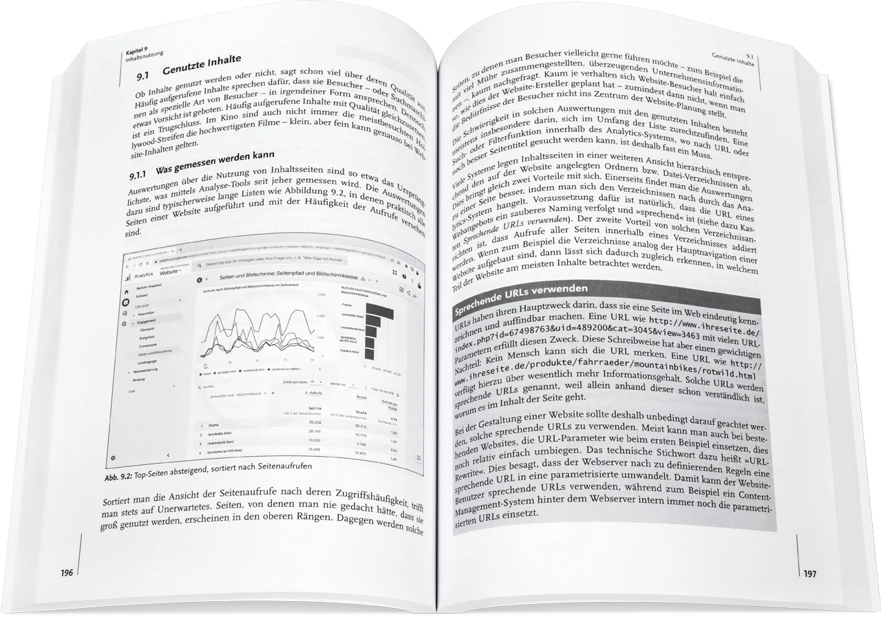 Blick ins Buch: Digital Analytics mit Google Analytics & Co.