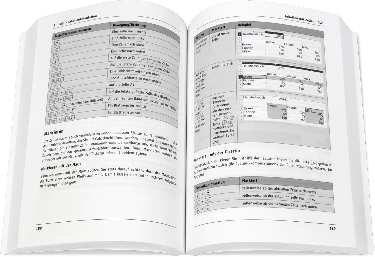 Blick ins Buch: LibreOffice 24