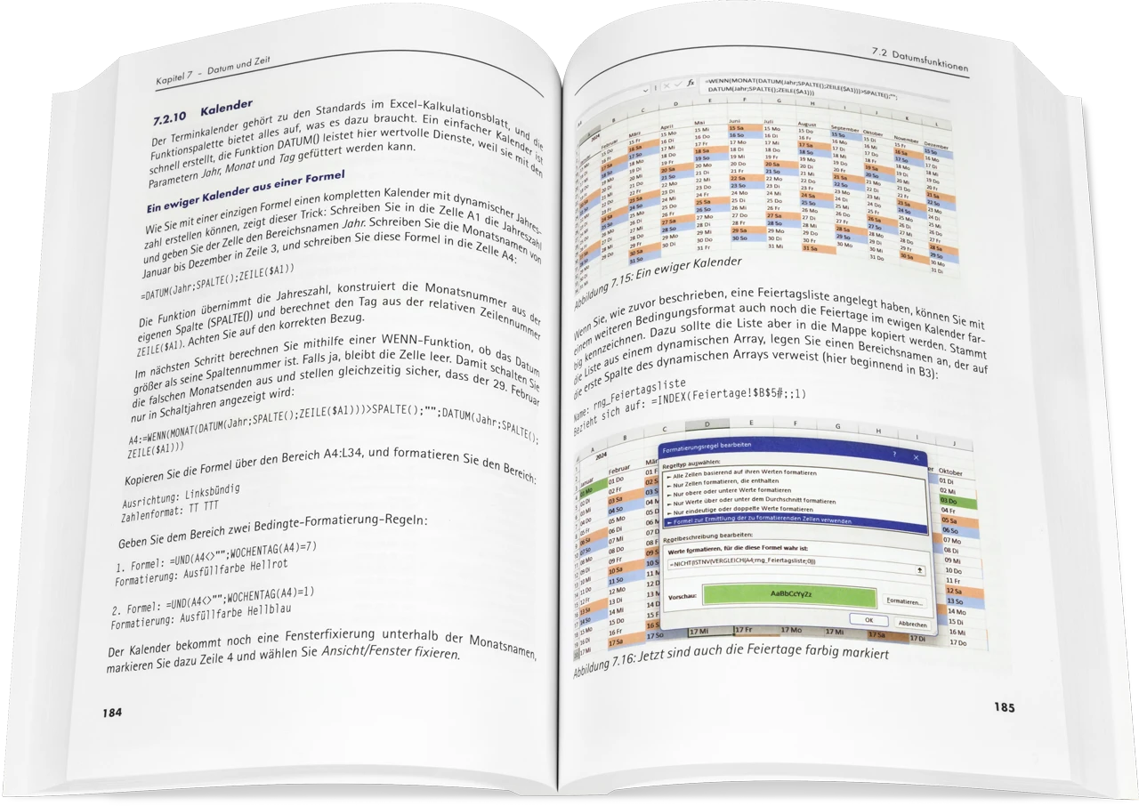 Blick ins Buch: Excel - Das Zauberbuch - 5. Auflage