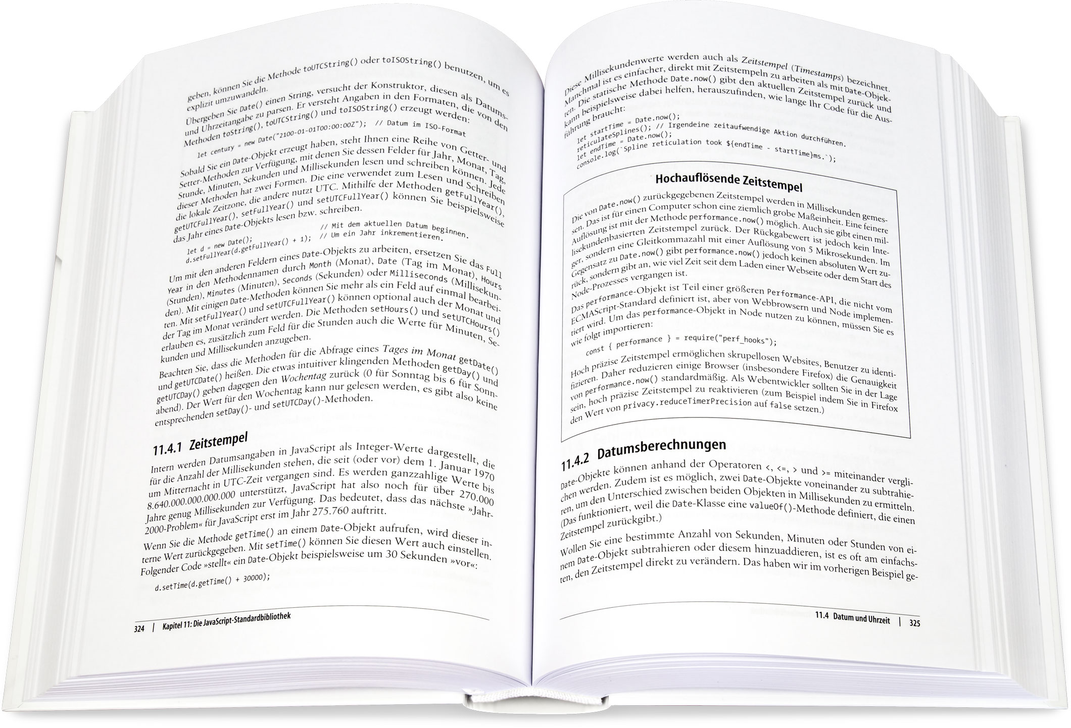 Blick ins Buch: JavaScript - Das Handbuch für die Praxis