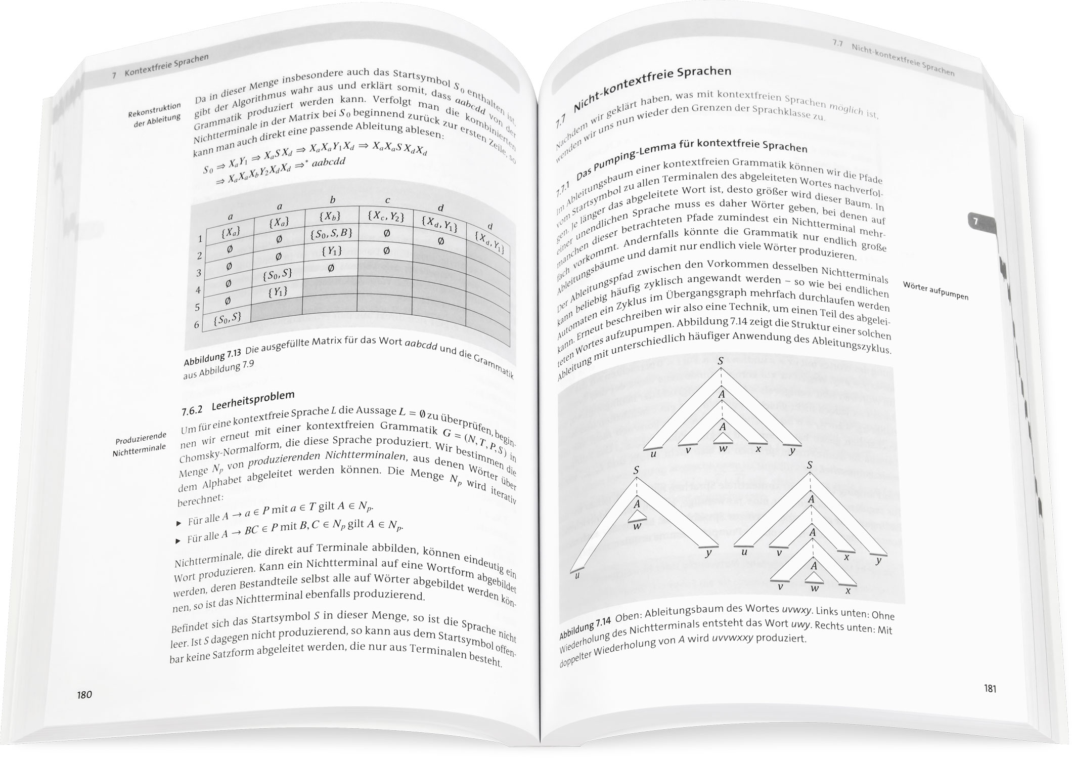 Blick ins Buch: Grundkurs Theoretische Informatik