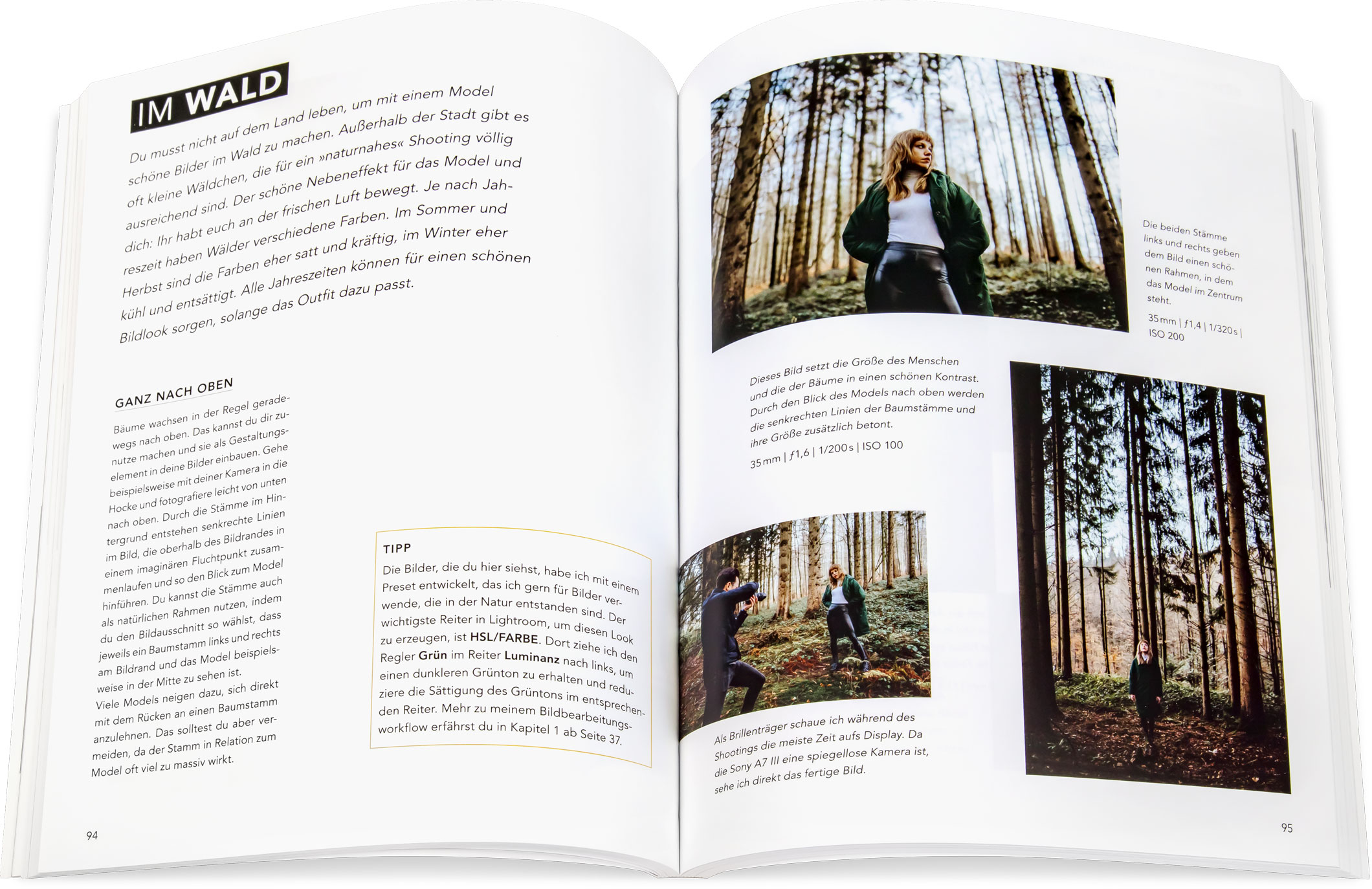 Blick ins Buch: Portraits on Location