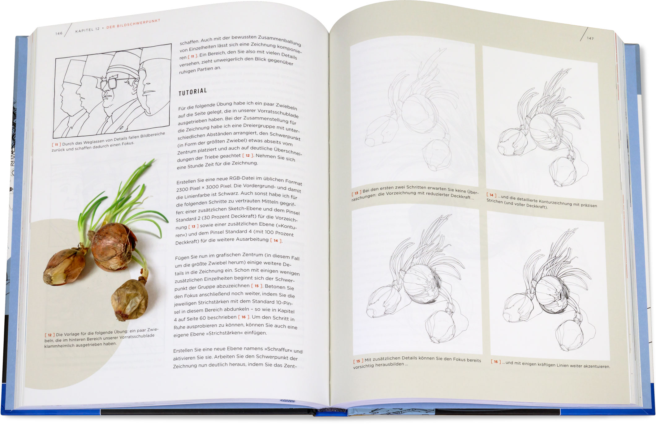 Blick ins Buch: Digitales Zeichnen - Das umfassende Handbuch
