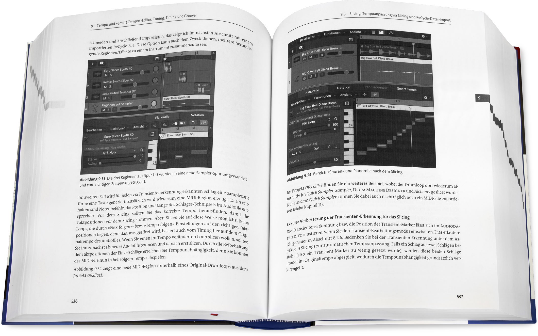 Blick ins Buch: Logic Pro - Das umfassende Handbuch
