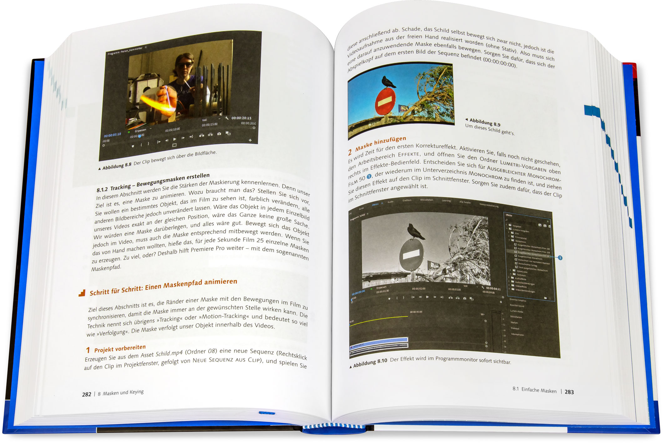 Blick ins Buch: Adobe Premiere Pro - Das umfassende Handbuch