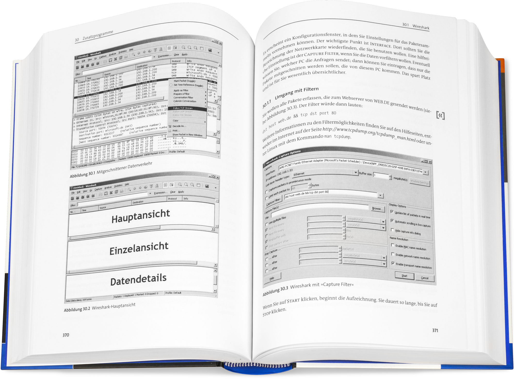 Blick ins Buch: PC-Netzwerke – Das umfassende Handbuch