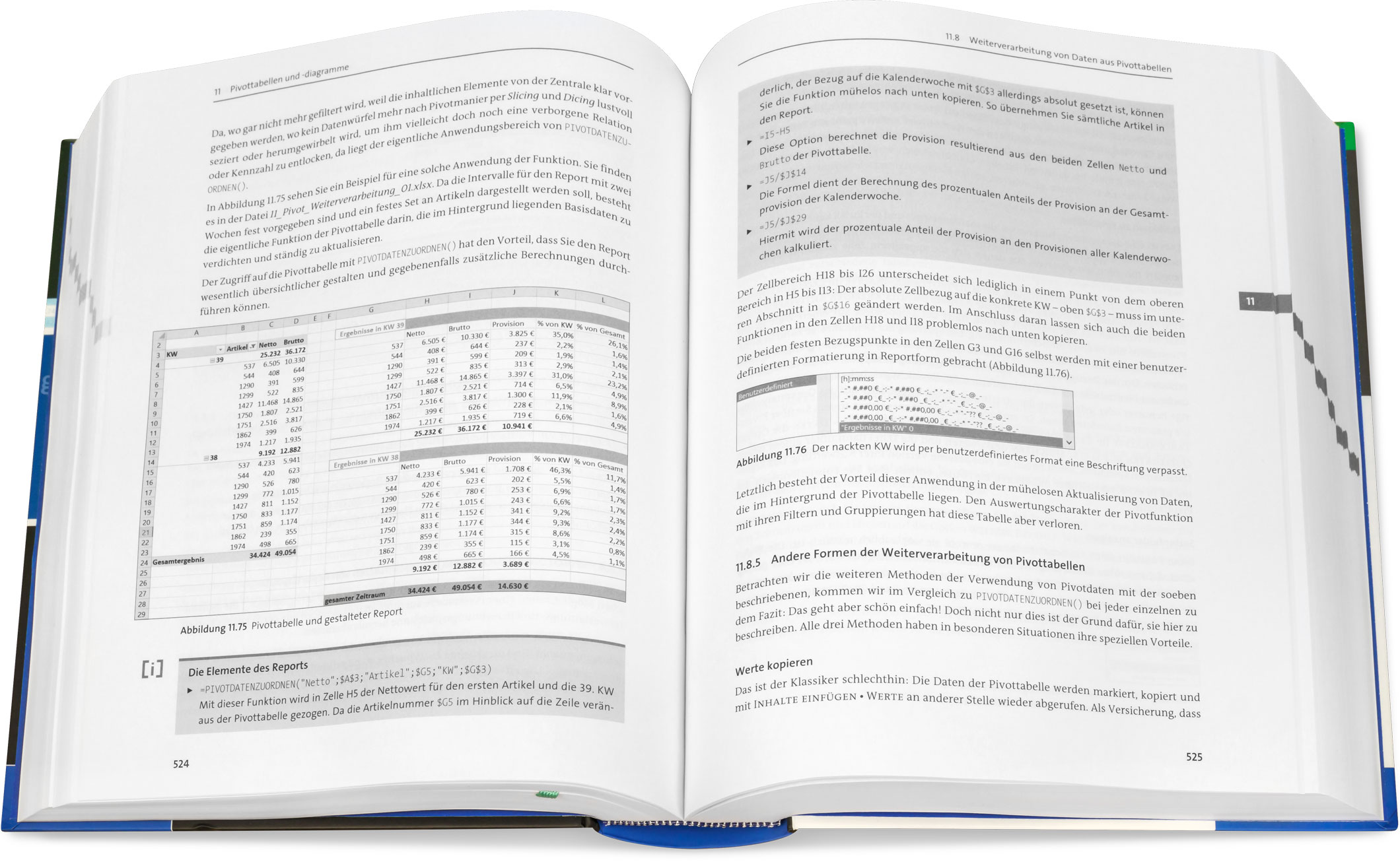 Blick ins Buch: Excel im Controlling - Das umfassende Handbuch