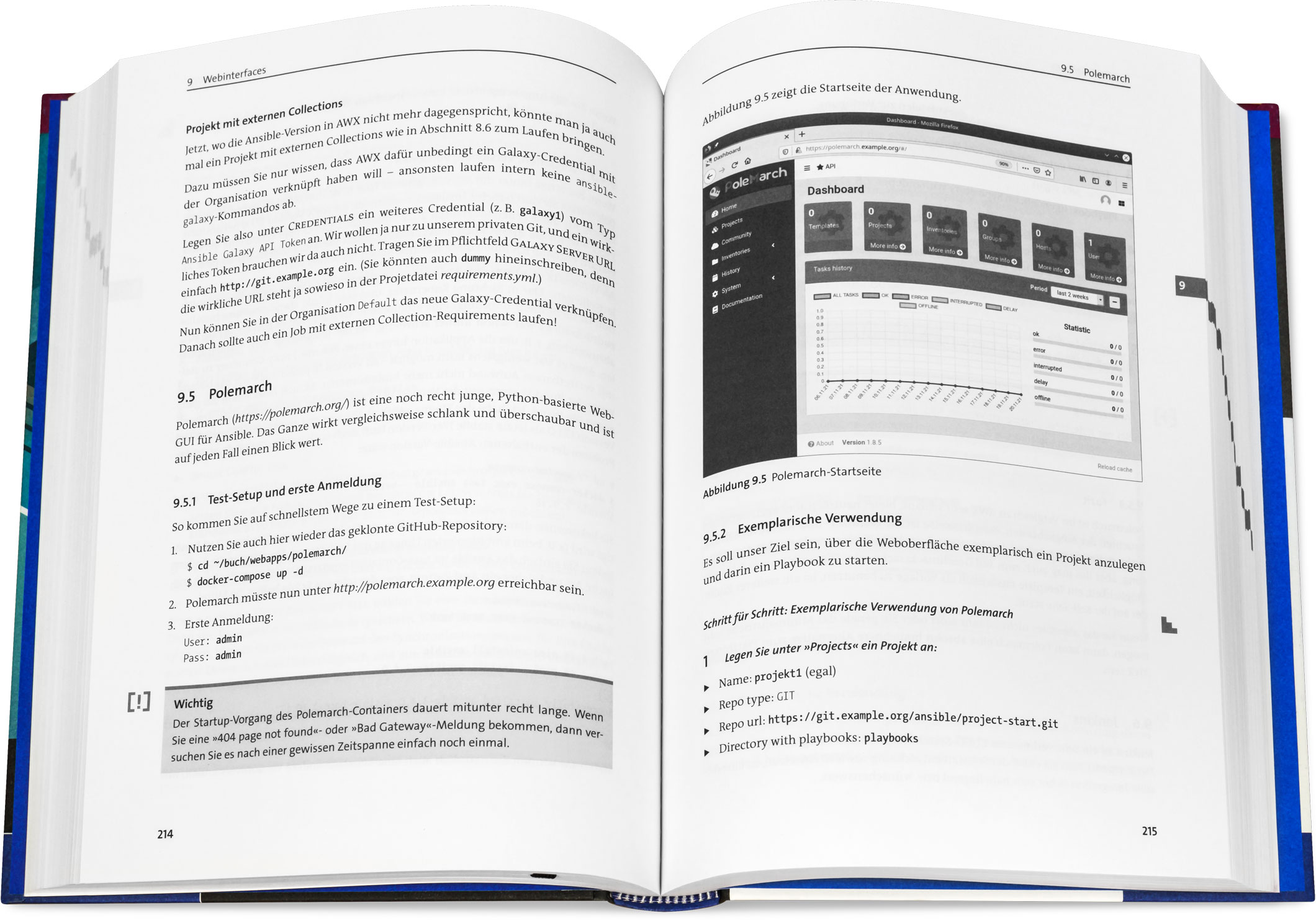 Blick ins Buch: Ansible - Das Praxisbuch für Administratoren und DevOps-Teams