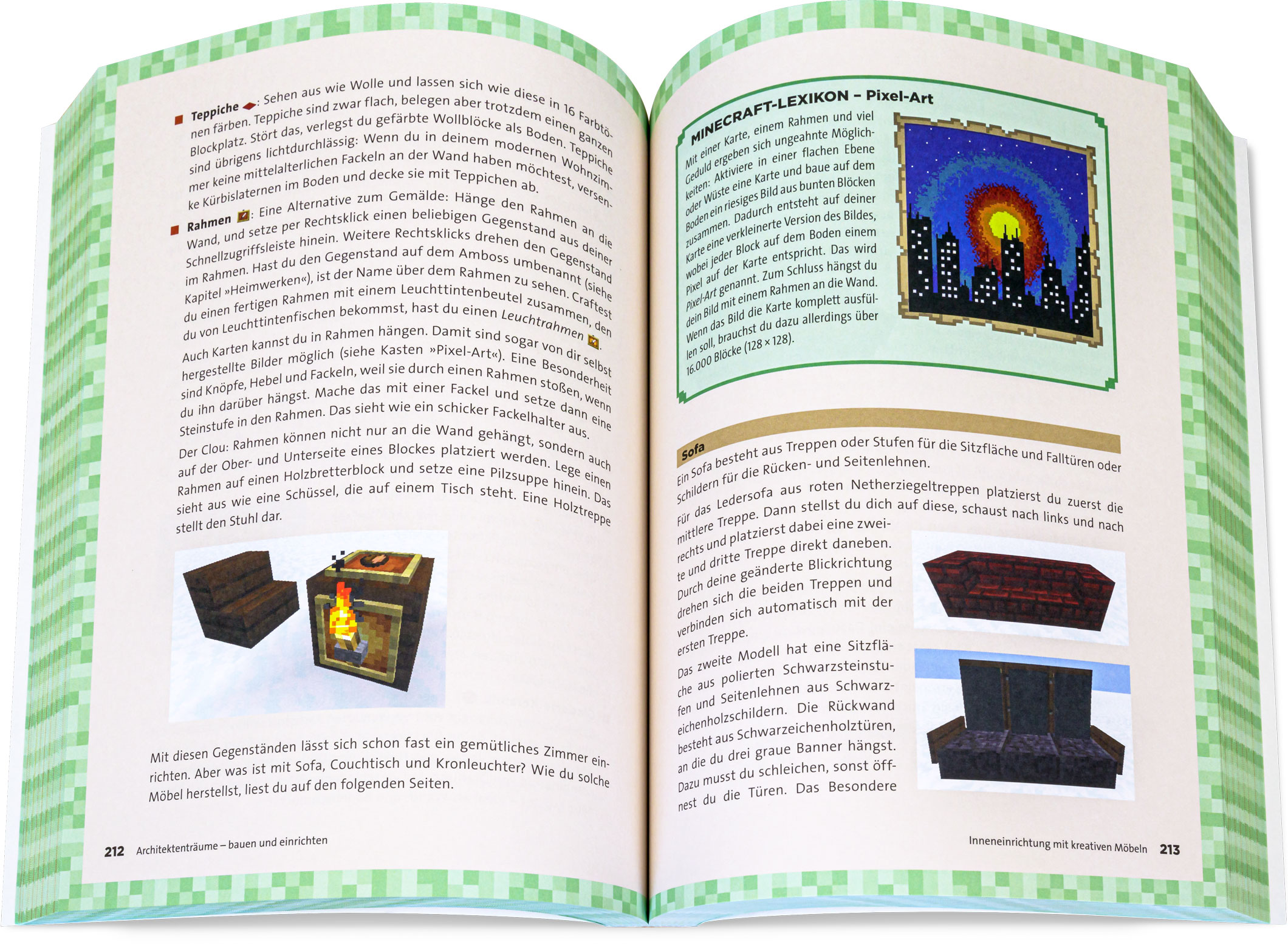 Blick ins Buch: Dein Survival-Buch - Das inoffizielle Training für Minecrafter