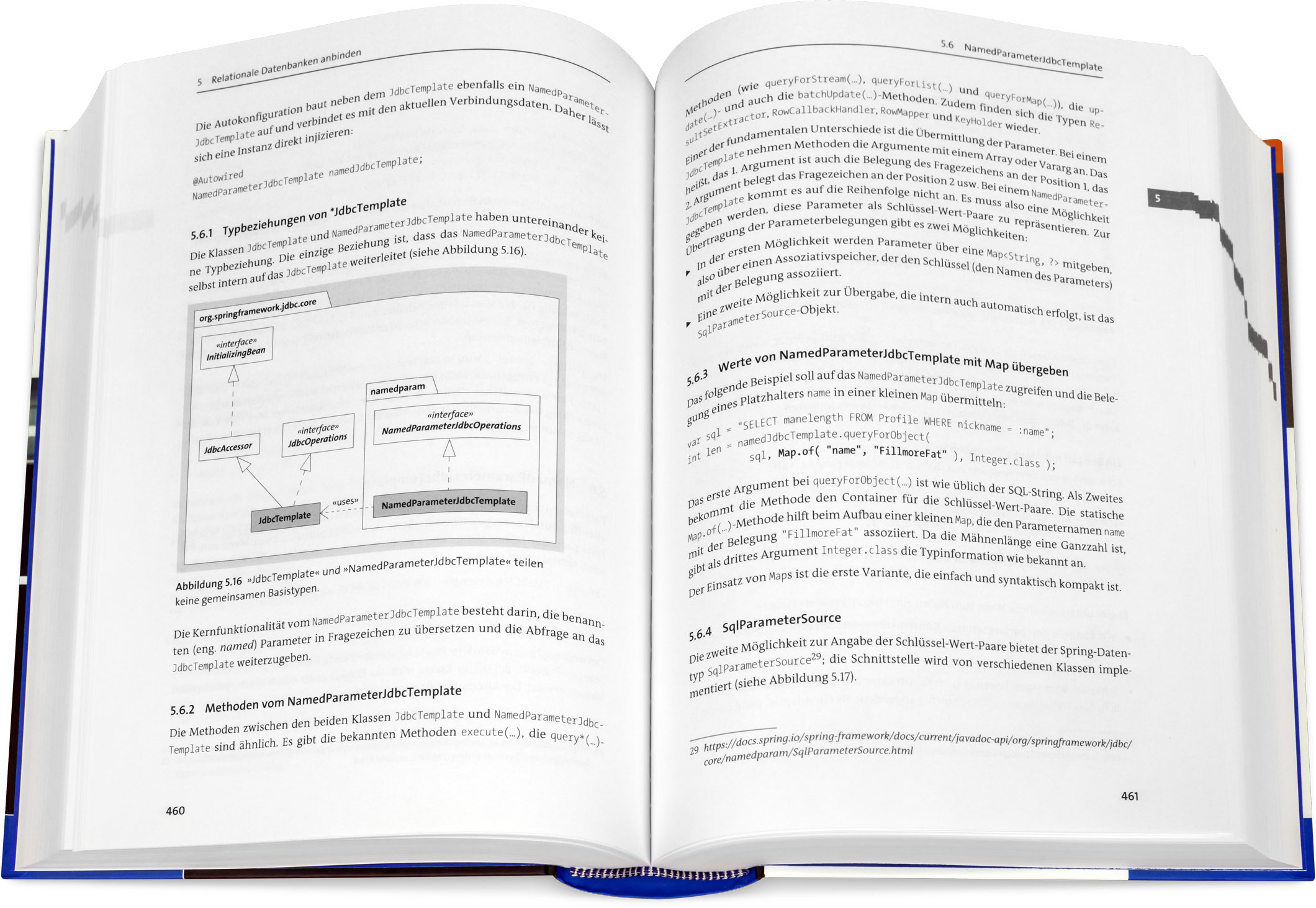 Blick ins Buch: Spring Boot 3 und Spring Framework 6 - Das umfassende Handbuch