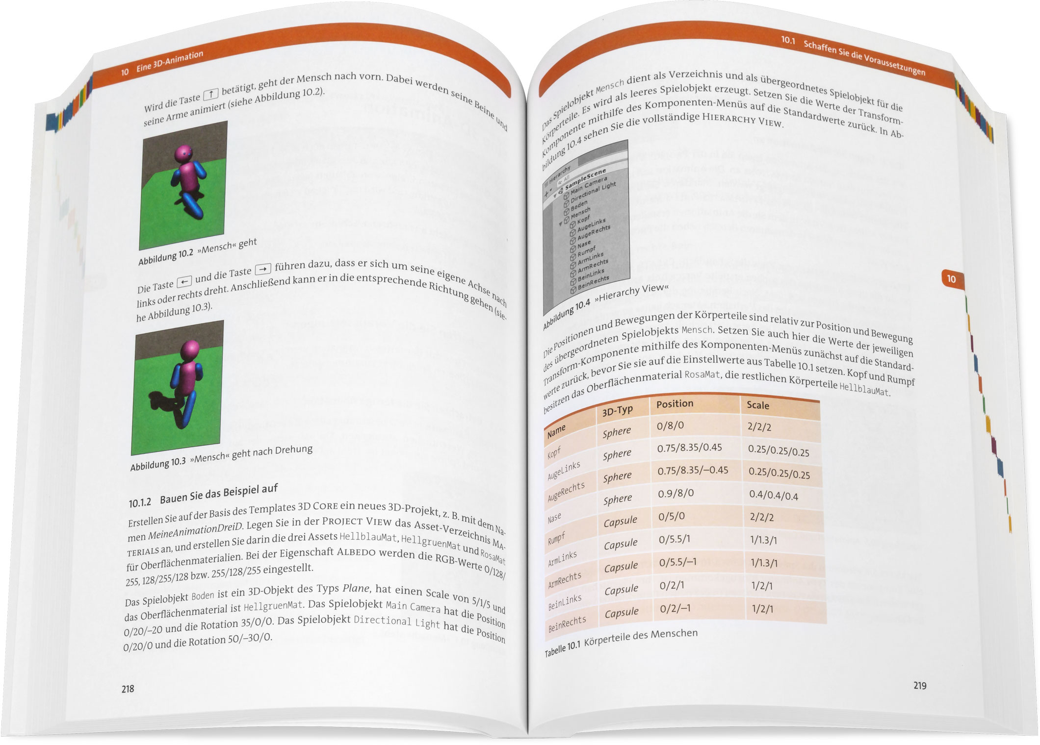 Blick ins Buch: Einstieg in Unity - 2D- und 3D-Spiele entwickeln