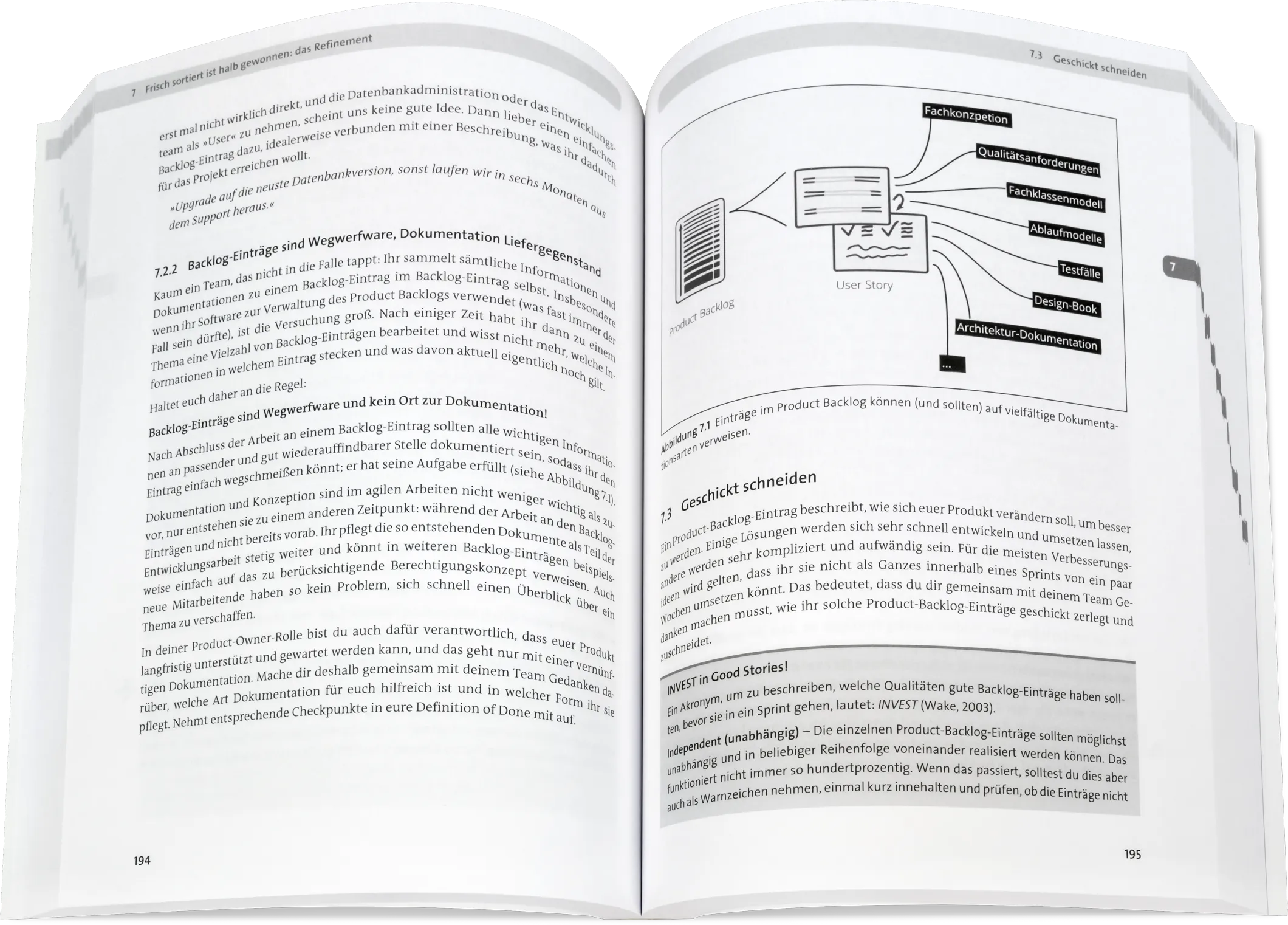 Blick ins Buch: Fokus! Das Handbuch für Product Owner