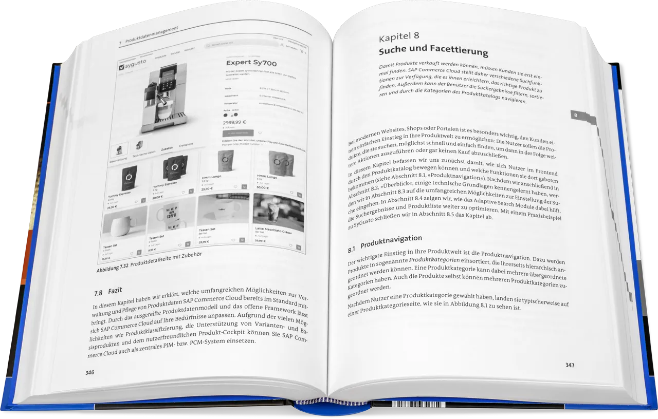 Blick ins Buch: SAP Commerce Cloud