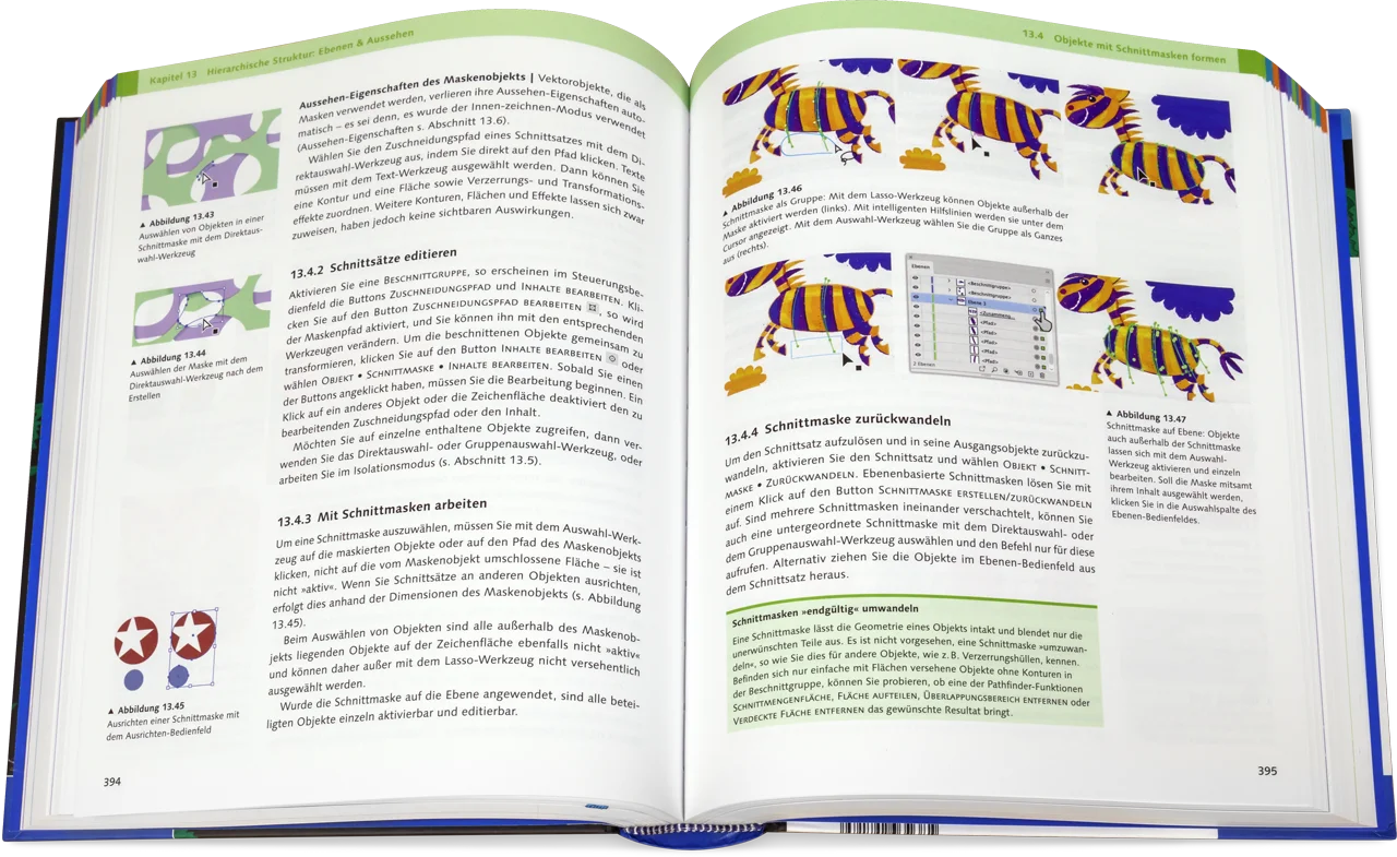 Blick ins Buch: Adobe Illustrator - Das umfassende Handbuch