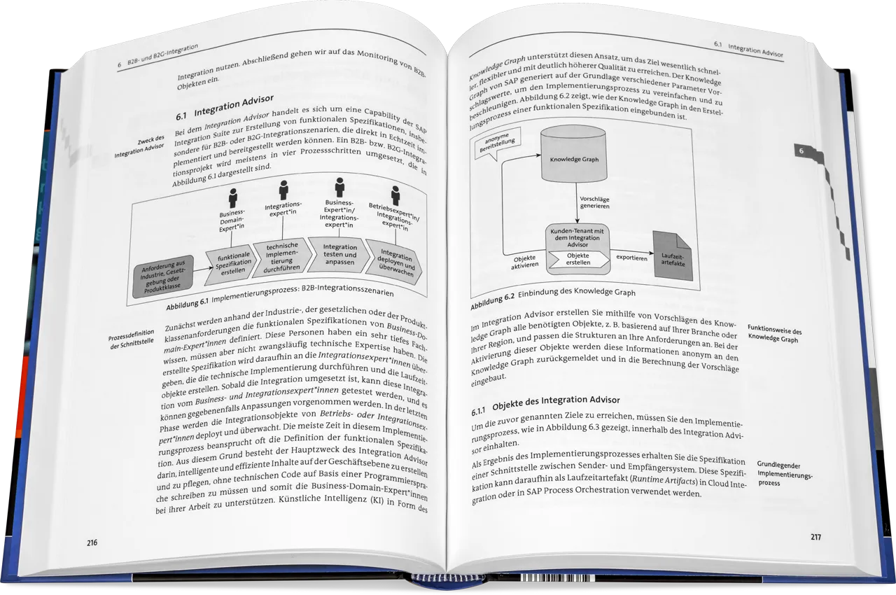 Blick ins Buch: SAP Integration Suite - Das Praxishandbuch