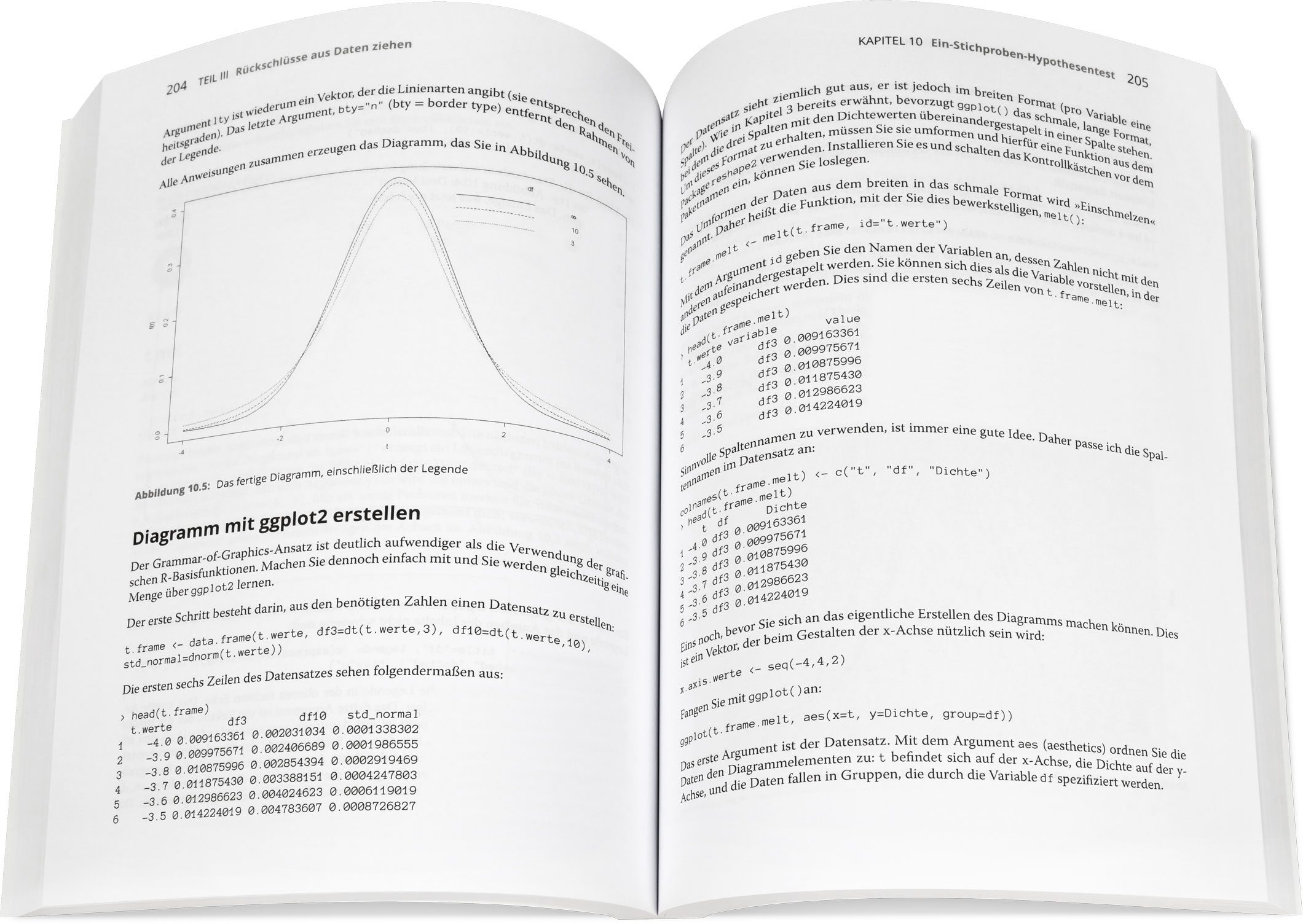 Blick ins Buch: Statistik mit R für Dummies