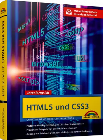Jetzt lerne ich HTML5 und CSS3  eBook