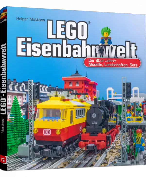 LEGO-Eisenbahnwelt | Die 80er Jahre: Modelle, Landschaften, Sets |  dpunkt.Verlag | 978-3-86490-951-1 | edv-buchversand.de