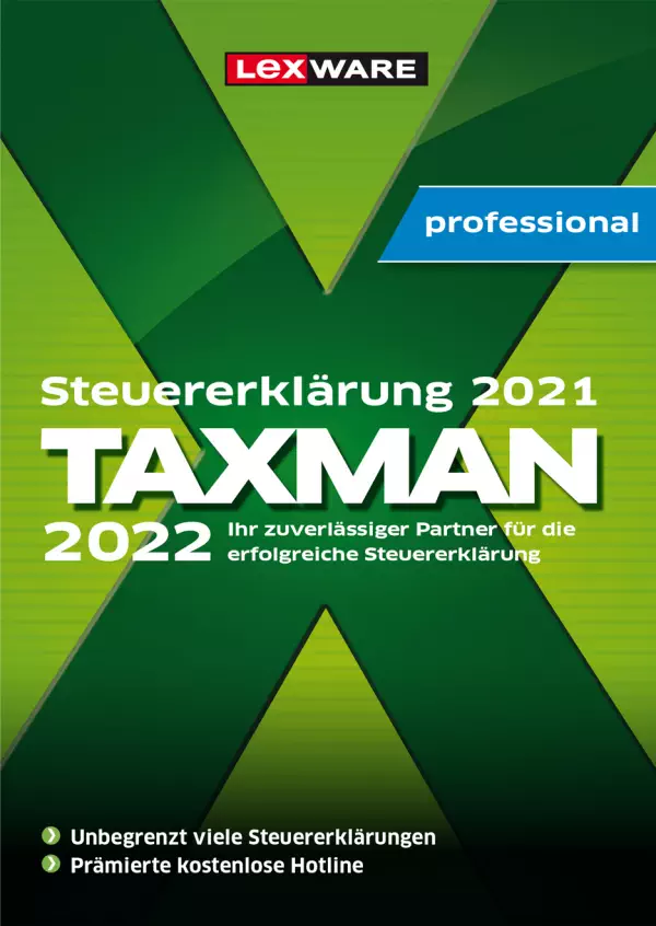 TAXMAN 2022 professional 5-Platz Lizenz