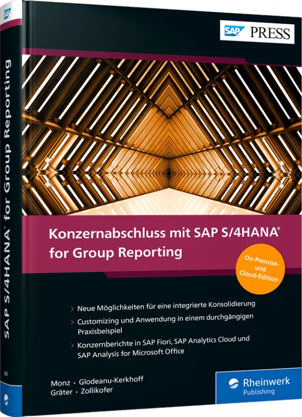 Konzernabschluss mit SAP S/4HANA for Group Reporting