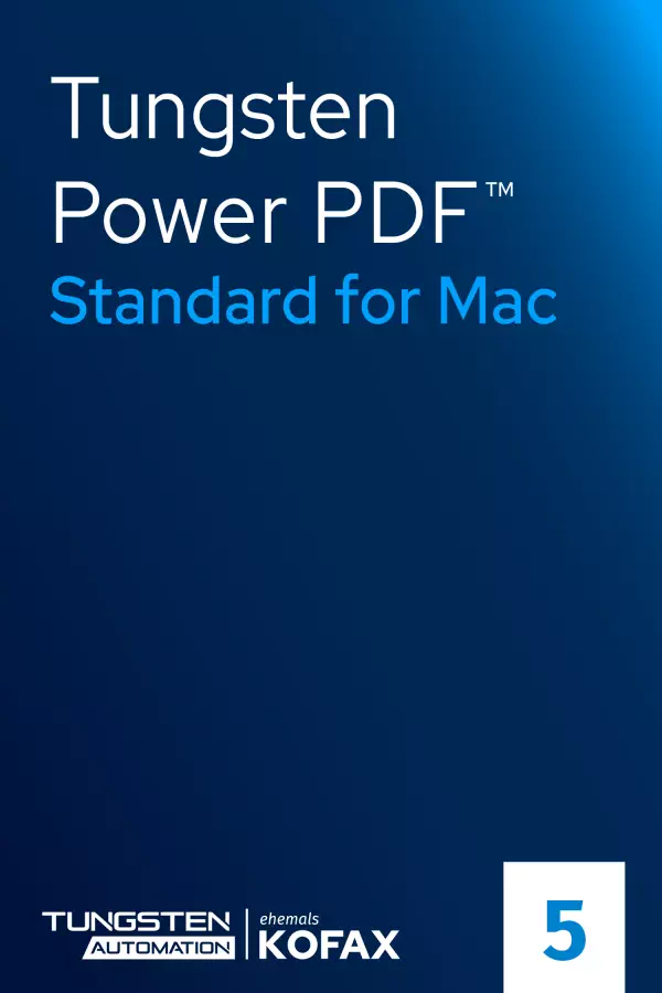 Power PDF 5.0 Standard für Mac - Dauerlizenz
