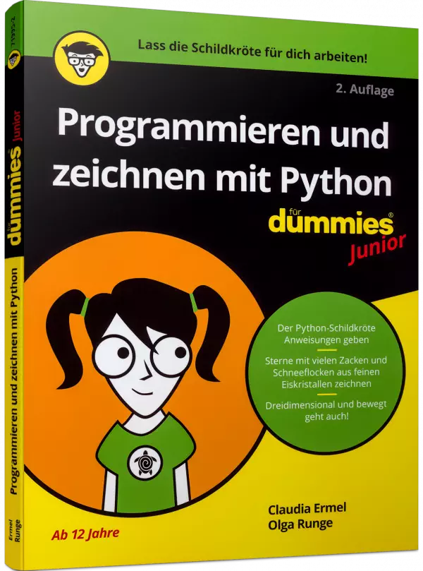 Programmieren und zeichnen mit Python für Dummies junior