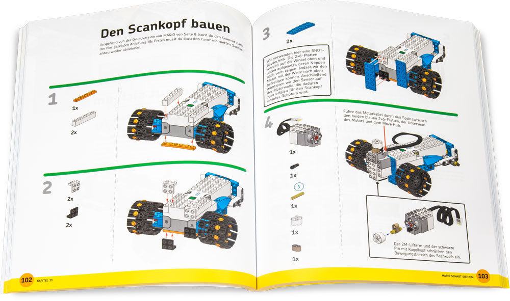 Die LEGO-Boost-Werkstatt | Eigene Roboter erfinden und programmieren |  978-3-86490-644-2 | Benedettelli, Daniele | by edv-buchversand.de