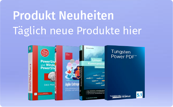 Täglich neue Bücher und Software bei edv-buchversand.de